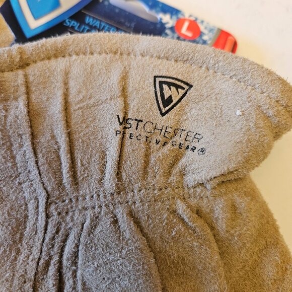 NEW 3-Pack Deal! West Chester Deerskin Leather Work Gloves - Large (L) - Picture 3 of 12